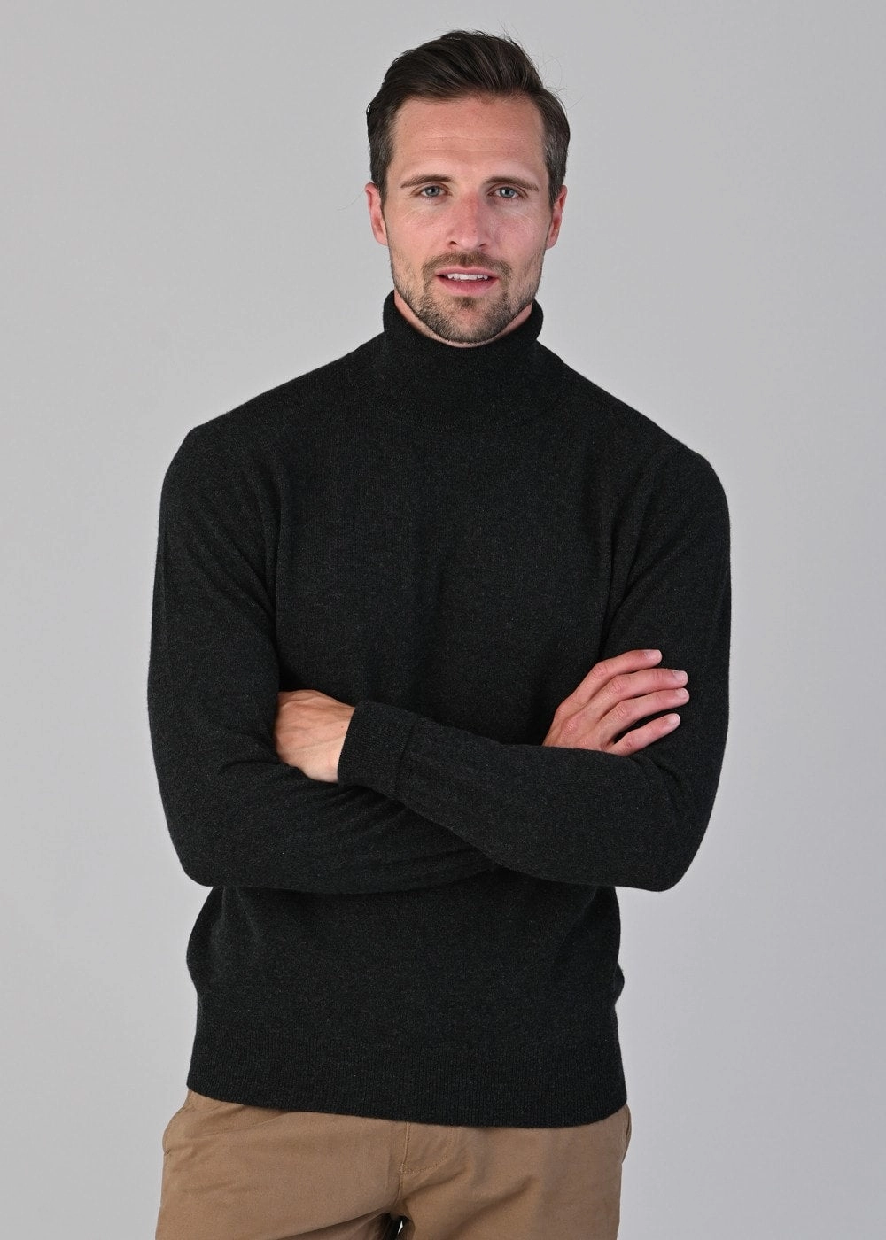 Dont Miss Todays Deal Oxton 1 Ply Cashmere Roll Neck