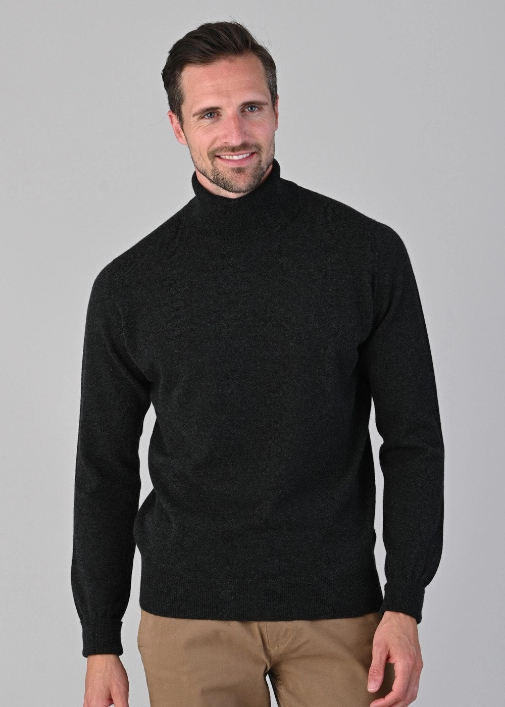 Daily Hot Deal Price Drop Today Oxton 1 Ply Cashmere Roll Neck
