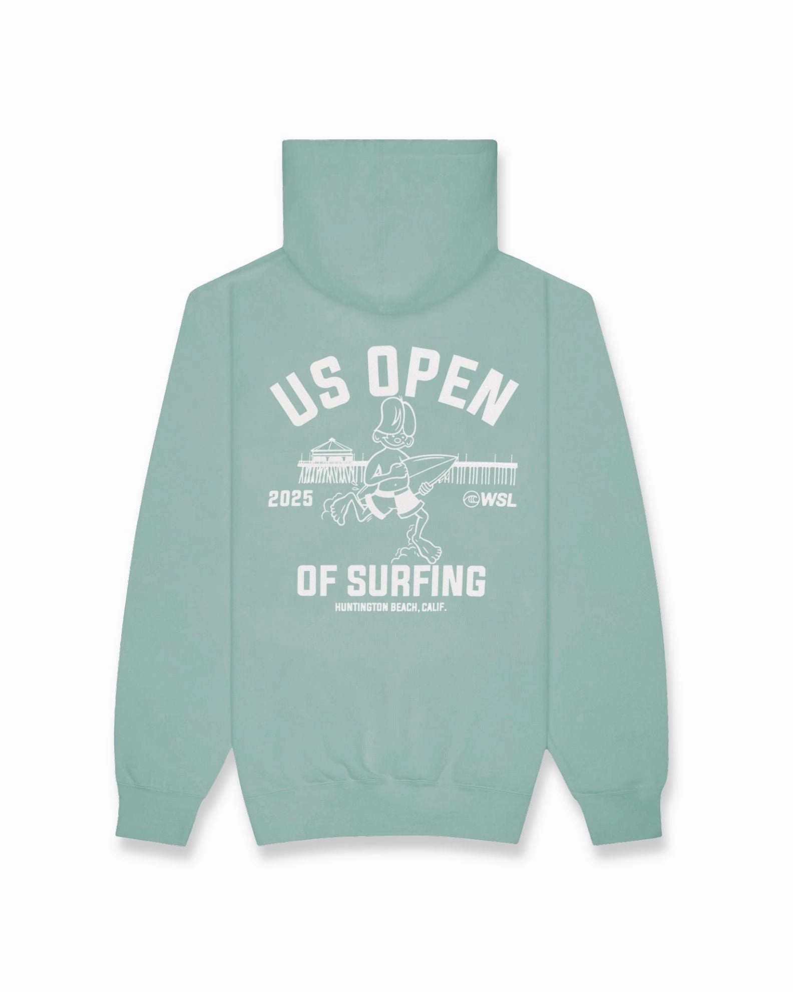 Us Open X Jack'S Surfboards 2025 Runner Pullover Hoodie - Seafoam Heather Today Only Discount Alert
