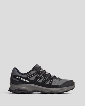Men'S Salomon Grivola Waterproof Hiking Shoe - Magnet/Black/Qush Flash Offer Today Trending Offer Today