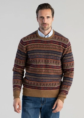 Lambswool Fairisle Crew Save Today Only Hot Price Drop