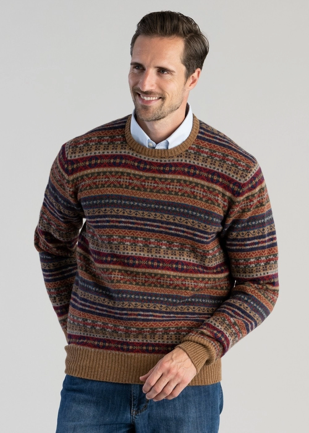 Lambswool Fairisle Crew Instant Savings Inside Best Seller Deal