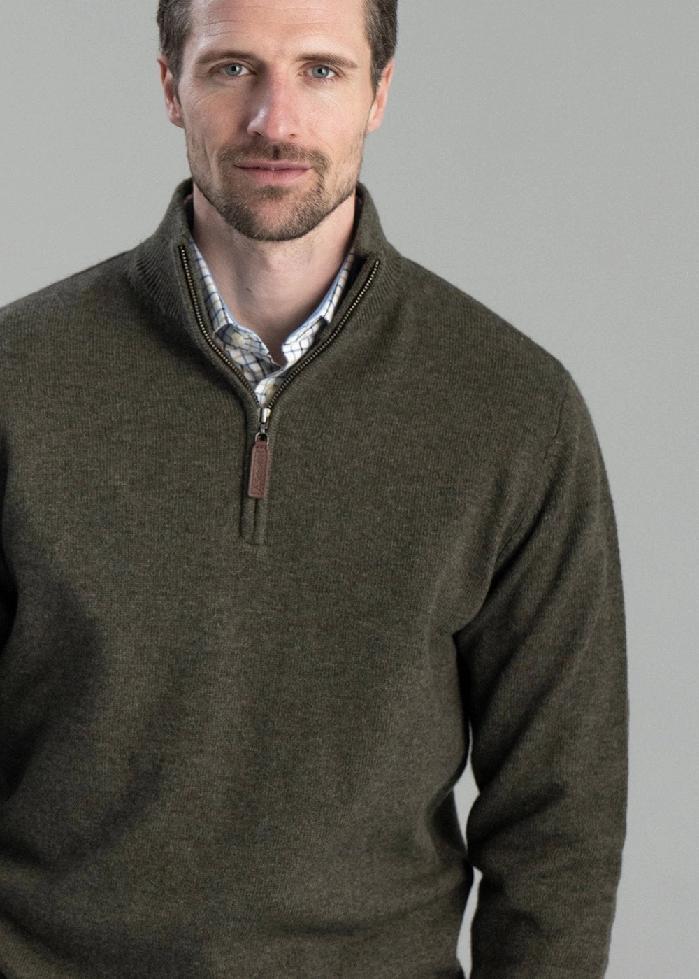 Today Only Discount Alert Lewis Lambswool 1/4 Zip Jumper
