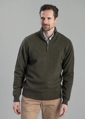 Big Sale Today Lewis Lambswool 1/4 Zip Jumper