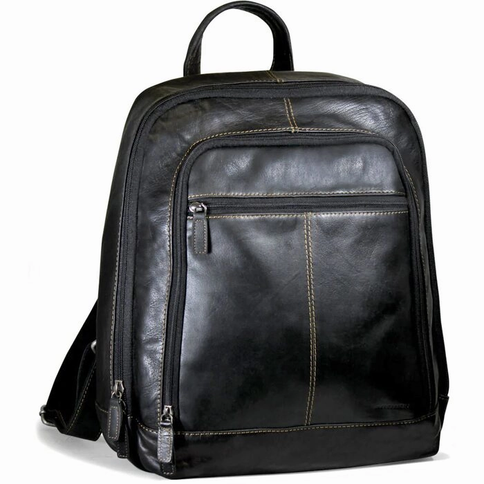 Perfect Gift Offer Online Exclusive Deal Voyager Leather Laptop Backpack