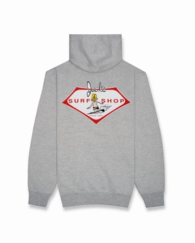 Little Dude Classic Pullover Hoodie - Heather Grey Hot Item Clearance