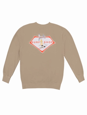 Little Dude Pigment Crewneck Sweatshirt - Pigment Cement Today Only Offer Limited Time Sale
