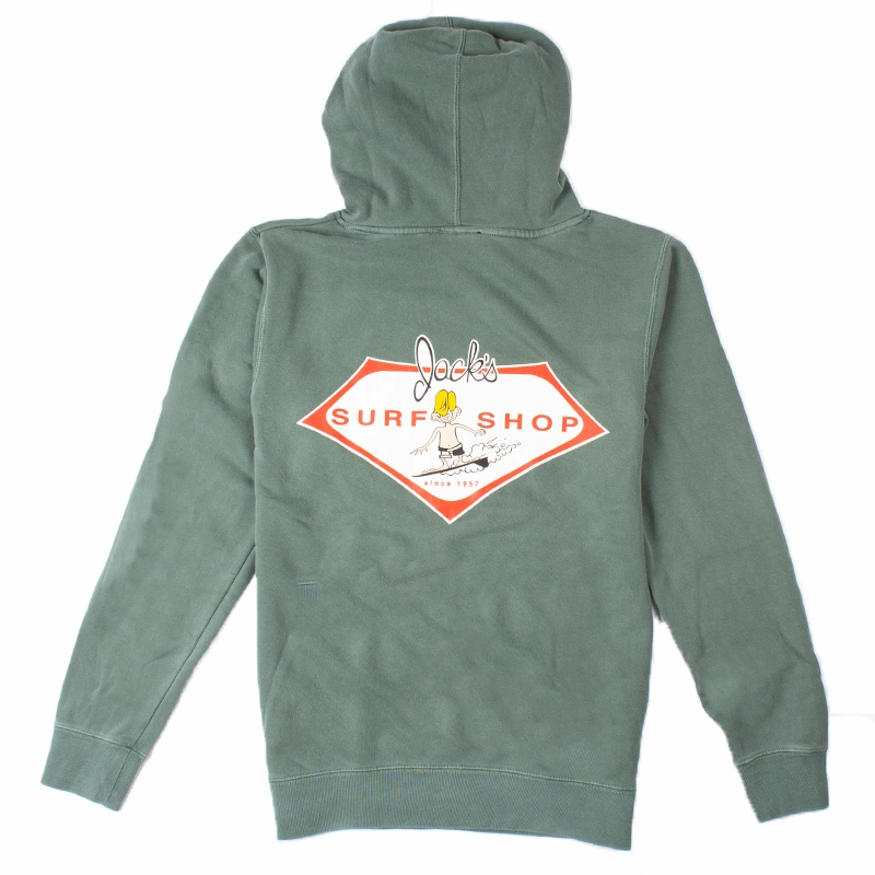 Surprise Discount Today Little Dude Pigment Dyed Pullover Hoodie 25' - Cement