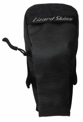 Lizard Skins SuperCache Saddlebag Large Jet Black Large