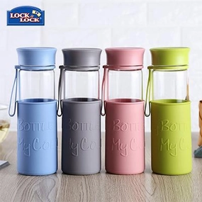 Lock & Lock My Bottle My Colour Glass Water Bottle 500Ml Hot Picks Today Hot Deals Today