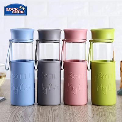 Lock & Lock My Bottle My Colour Glass Water Bottle 500Ml Hot Picks Today Hot Deals Today
