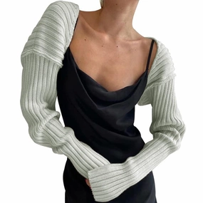 Flash Sale Alert Now Long Sleeve Knit Bolero