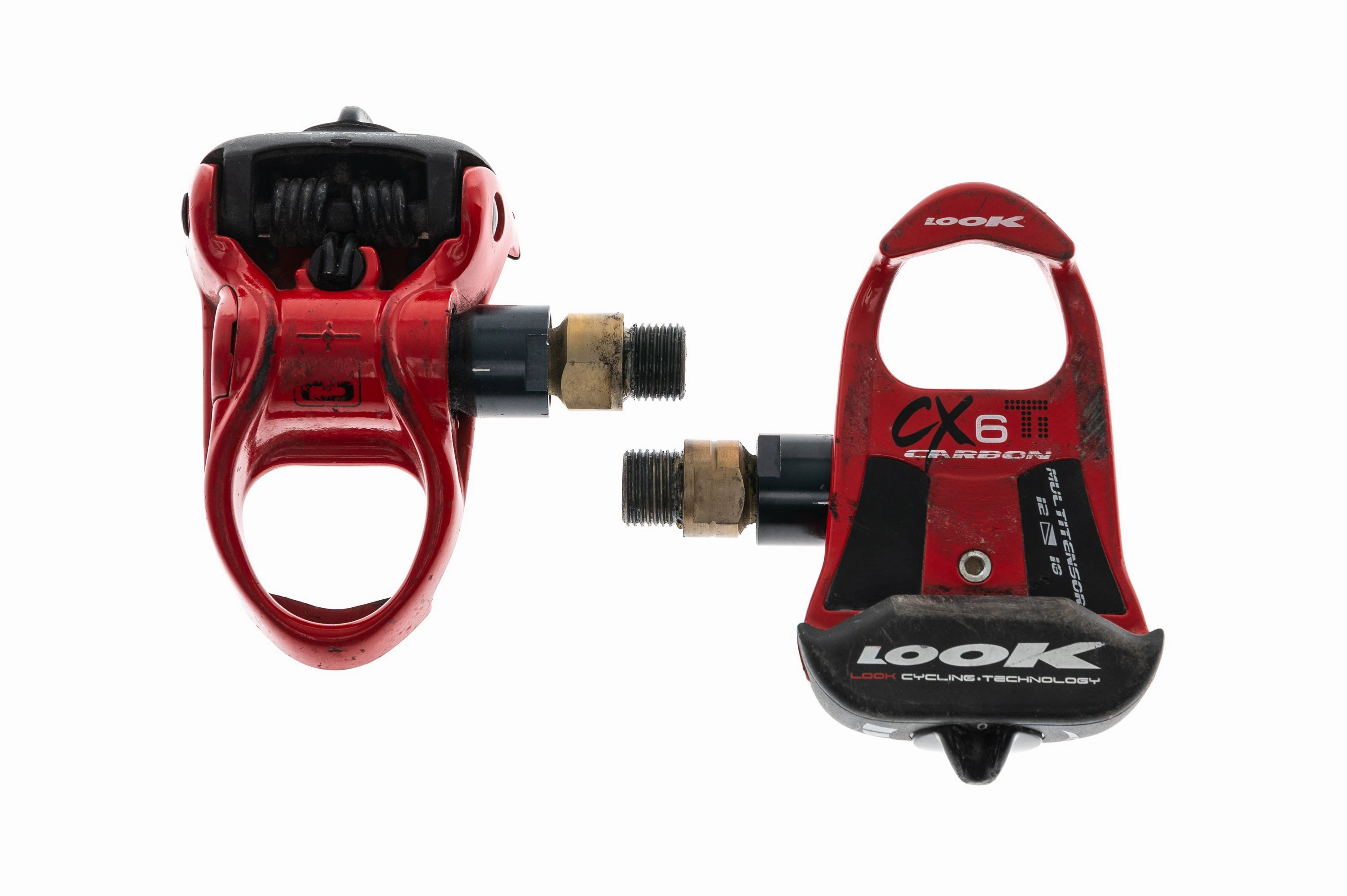 Look CX6 Ti Pedals Clipless Red