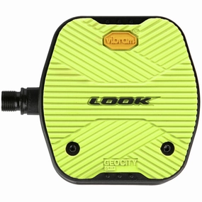 Look Geo City Grip pedals - Lime