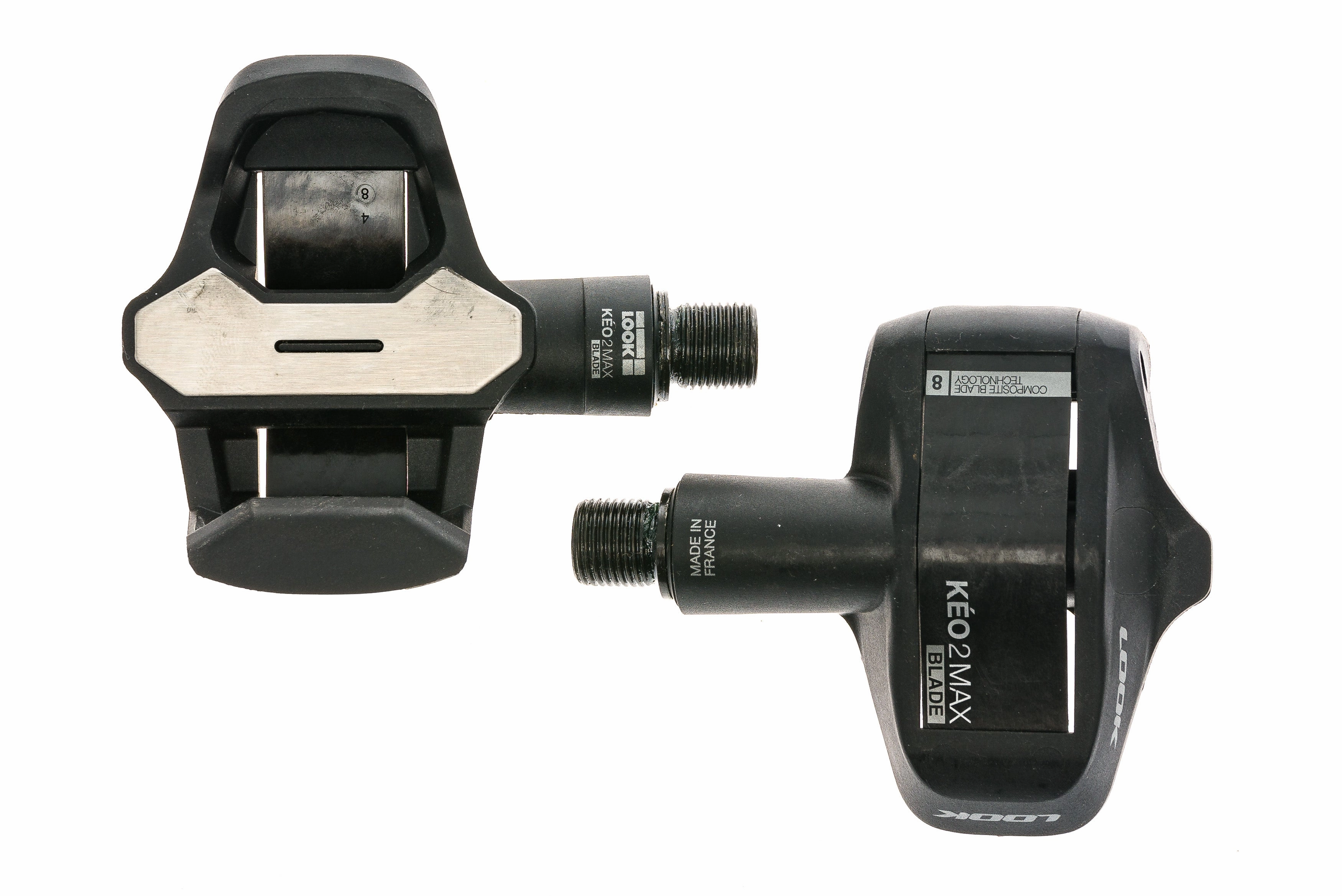 Look Keo 2 Max Blade Pedals Clipless 8 Blade Stiffness Black