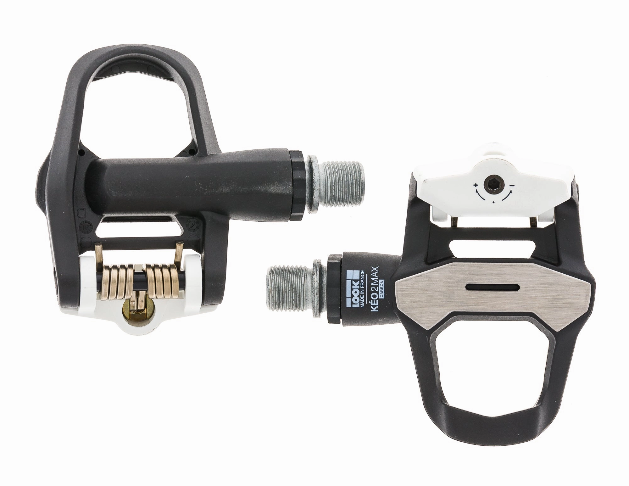 Look Keo 2 Max Carbon Pedals Clipless Black/White