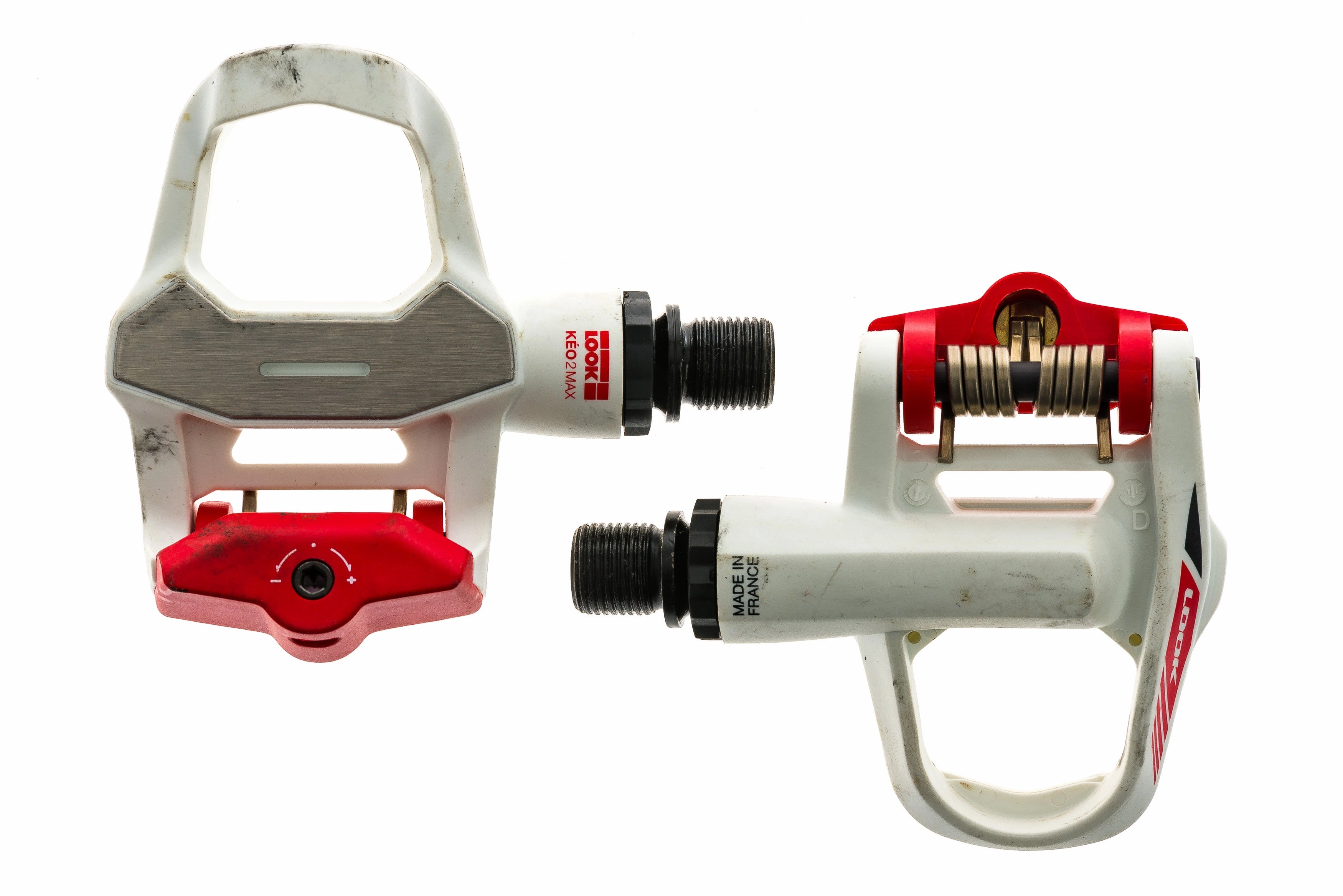 Look Keo 2 Max Pedals Clipless Red/White