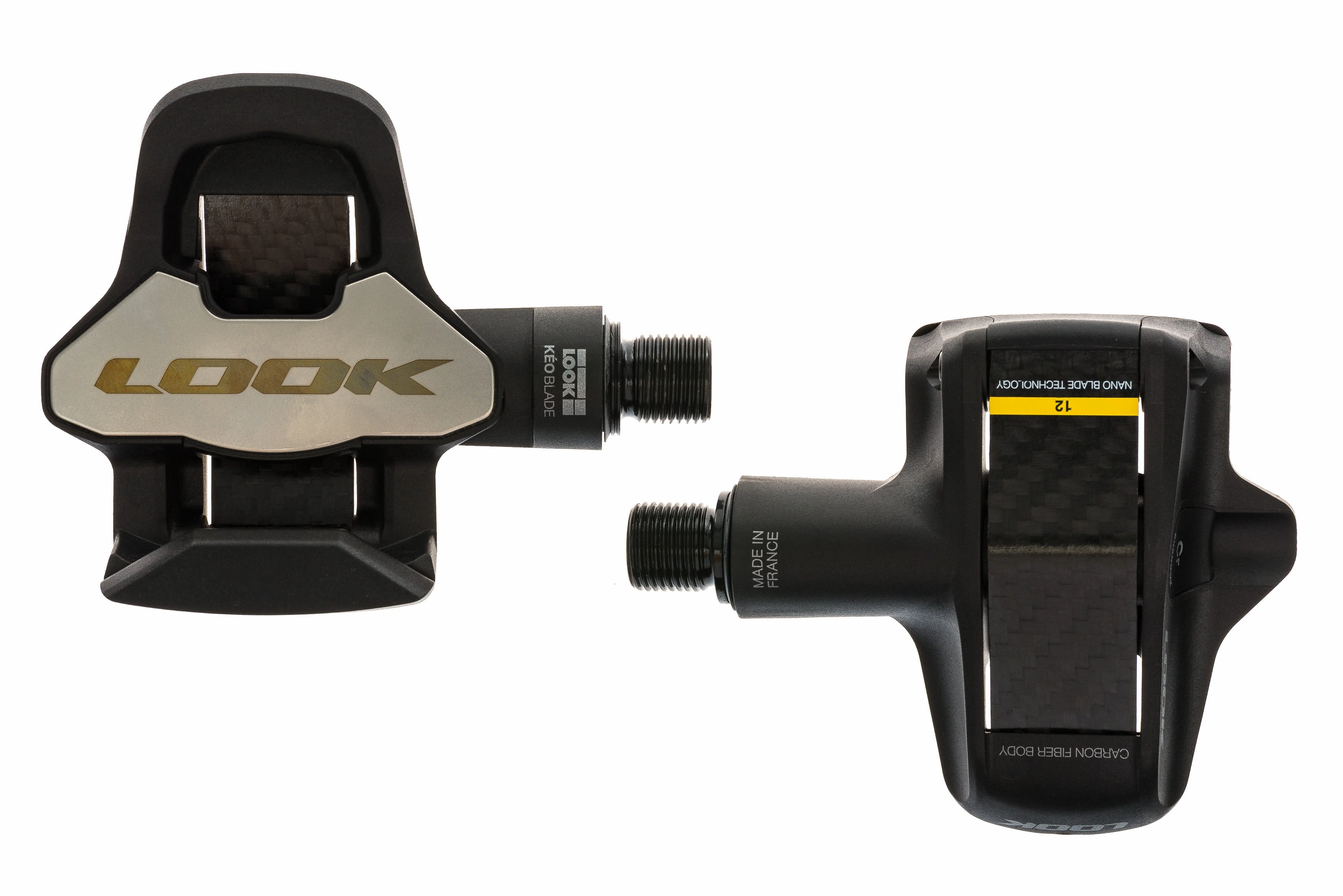 Look Keo Blade 12 Carbon Pedals Clipless Black