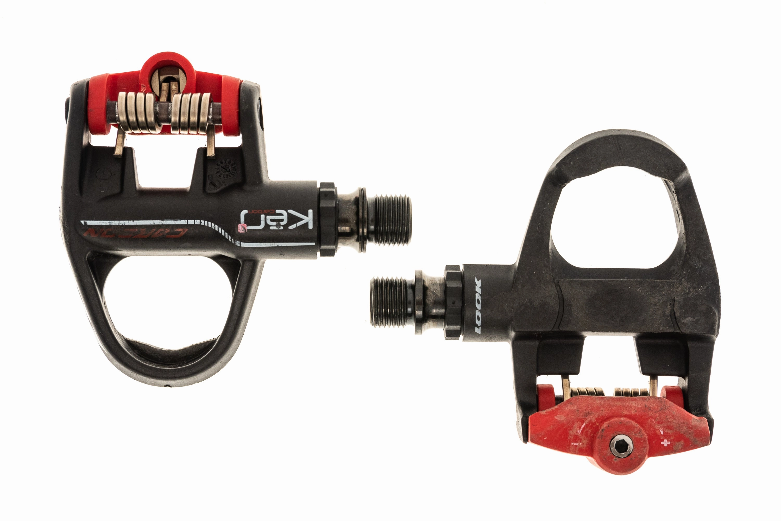 Look Keo Carbon Pedals Clipless Black/Red