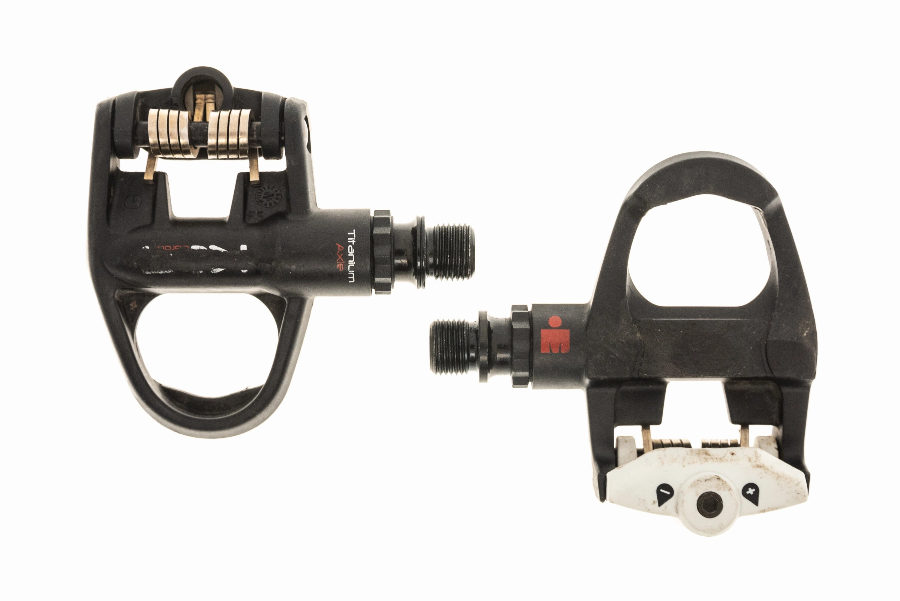 Look Keo Carbon Ti Ironman Edition Pedals Clipless Black/White