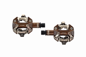 Look X-Track Pedals Clipless Brown