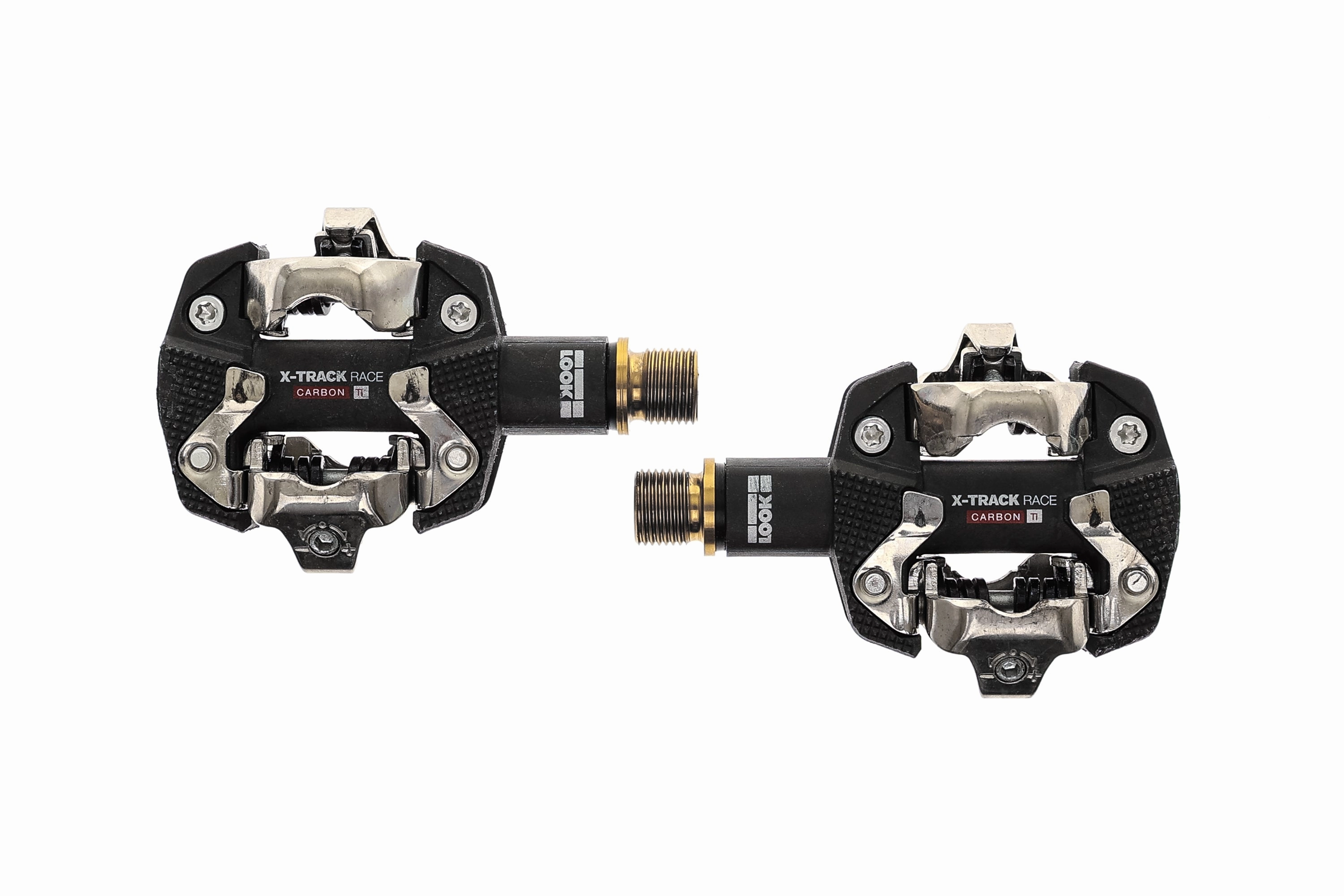 Look X-Track Race Carbon Ti Pedals Clipless Black/Silver