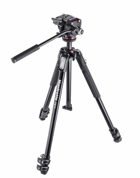 Manfrotto Mt190X3 3 Section Aluminum Tripod W/Mhxpro-2W Head Clearance Event Weekend Specials