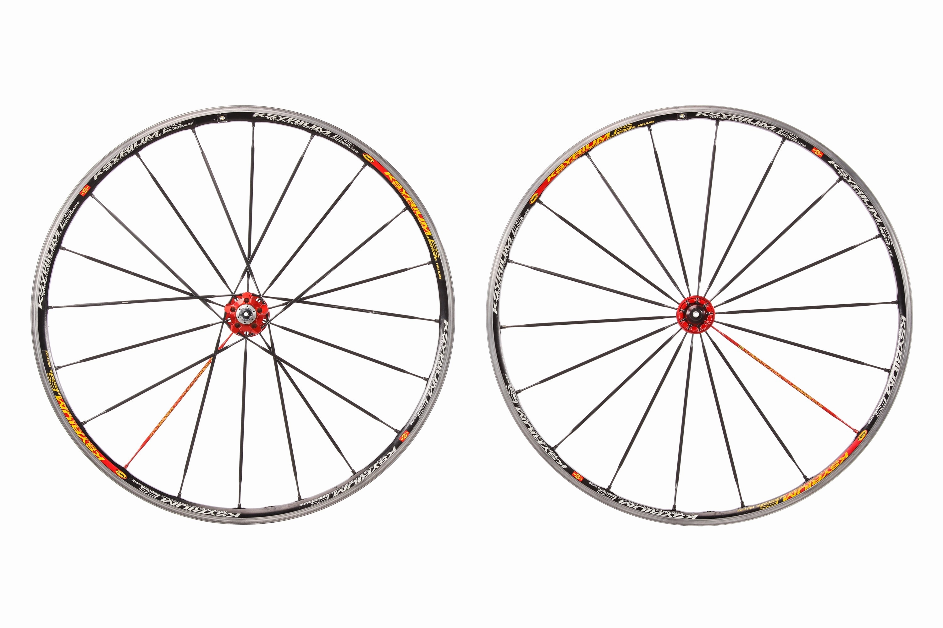 Mavic Ksyrium ES Edition Speciale Anniversaire Helium Aluminum Tubular 700c Wheelset