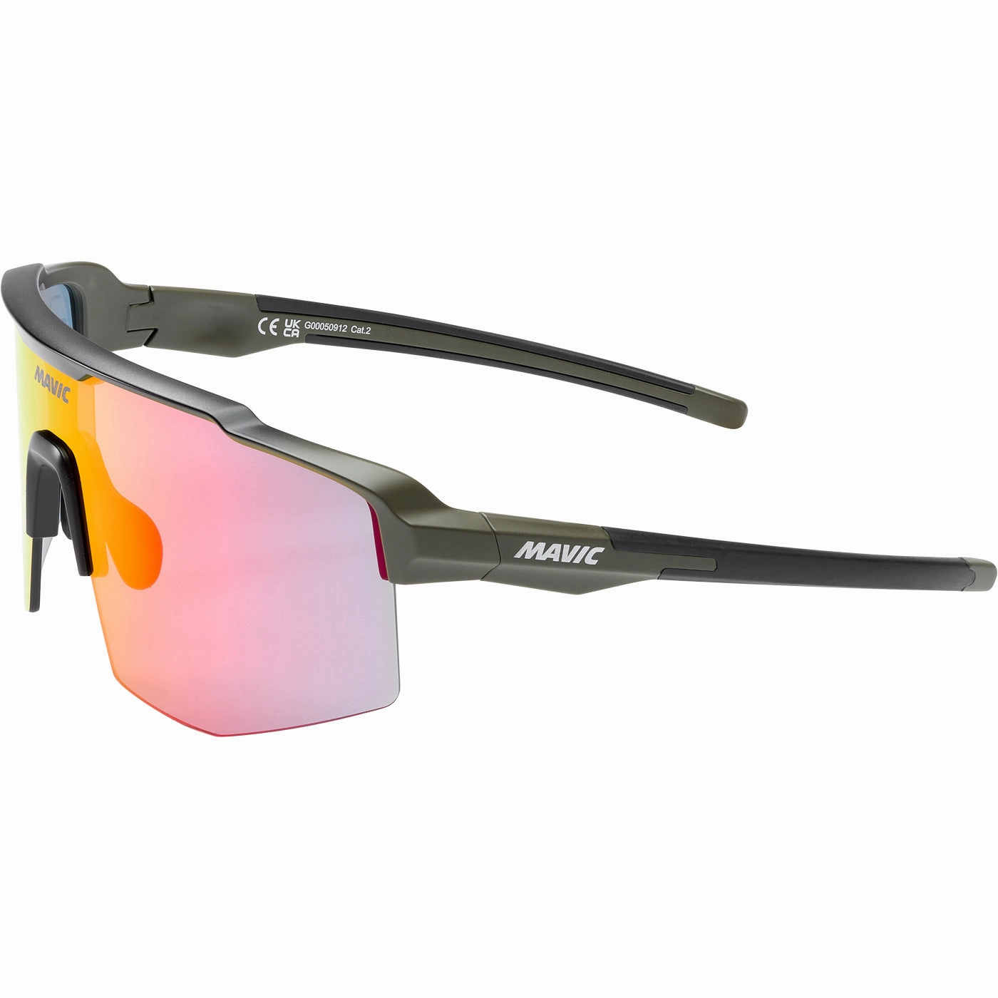 Mavic MVS SHIELD Glasses - Brown Red