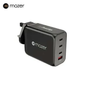 Big Savings Event Mazer Ganprestige 200W Gan Wall Charger With Travel Pins (4 Ports)