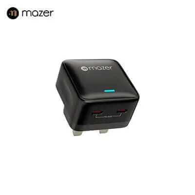 Special Price Today Mazer Ganprestige 35W Gan Wall Charger (2 Ports)
