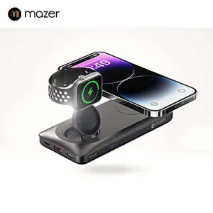 Mazer Magair14 Duo 10,000Mah Magnetic Wireless Power Bank Limited Stock Hot Deal Today Only Savings