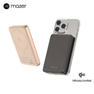 Exclusive Hot Pick Mazer Magair21 10,000Mah Ultra Slim Magnetic Wireless Power Bank Qi2 Certified 15W