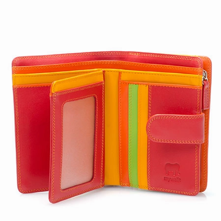Mega Savings Now Hot Discount Deal Medium 10 C/C Wallet W/Zip Purse