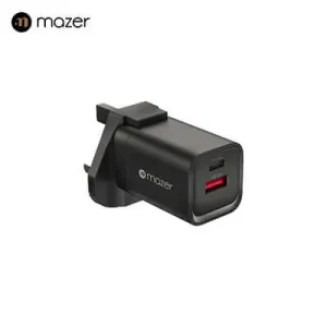 Mega Sale Now Online Exclusive Savings Mazer Ganprestige 33W Gan Wall Charger With Travel Pins (2 Ports)