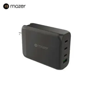 Dont Miss This Steal Dont Miss This Offer Mazer Ganprestige 120W Gan Wall Charger With Travel Pins (4 Ports)