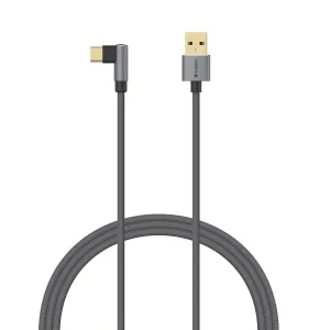 Verbatim 66193 120Cm L-Shaped Type C To Usb-A Cable - Grey Price Drop Frenzy Instant Savings Deal