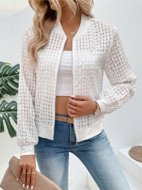 Dont Miss This Offer Zip Up Long Sleeve Jacket