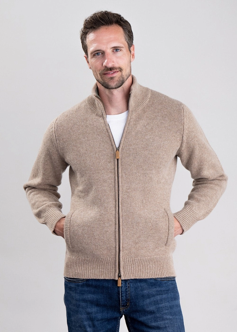 Lambswool 4 Ply Plain Jacket Hot Item Clearance Gift Sale Event