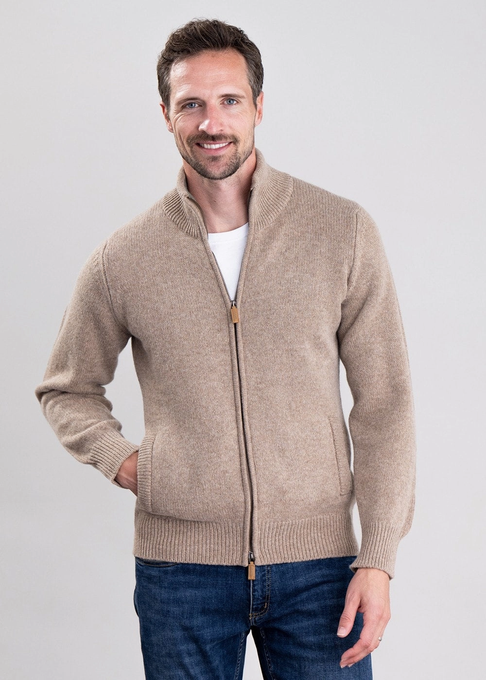 Lambswool 4 Ply Plain Jacket Clearance Event Flash Offer Today