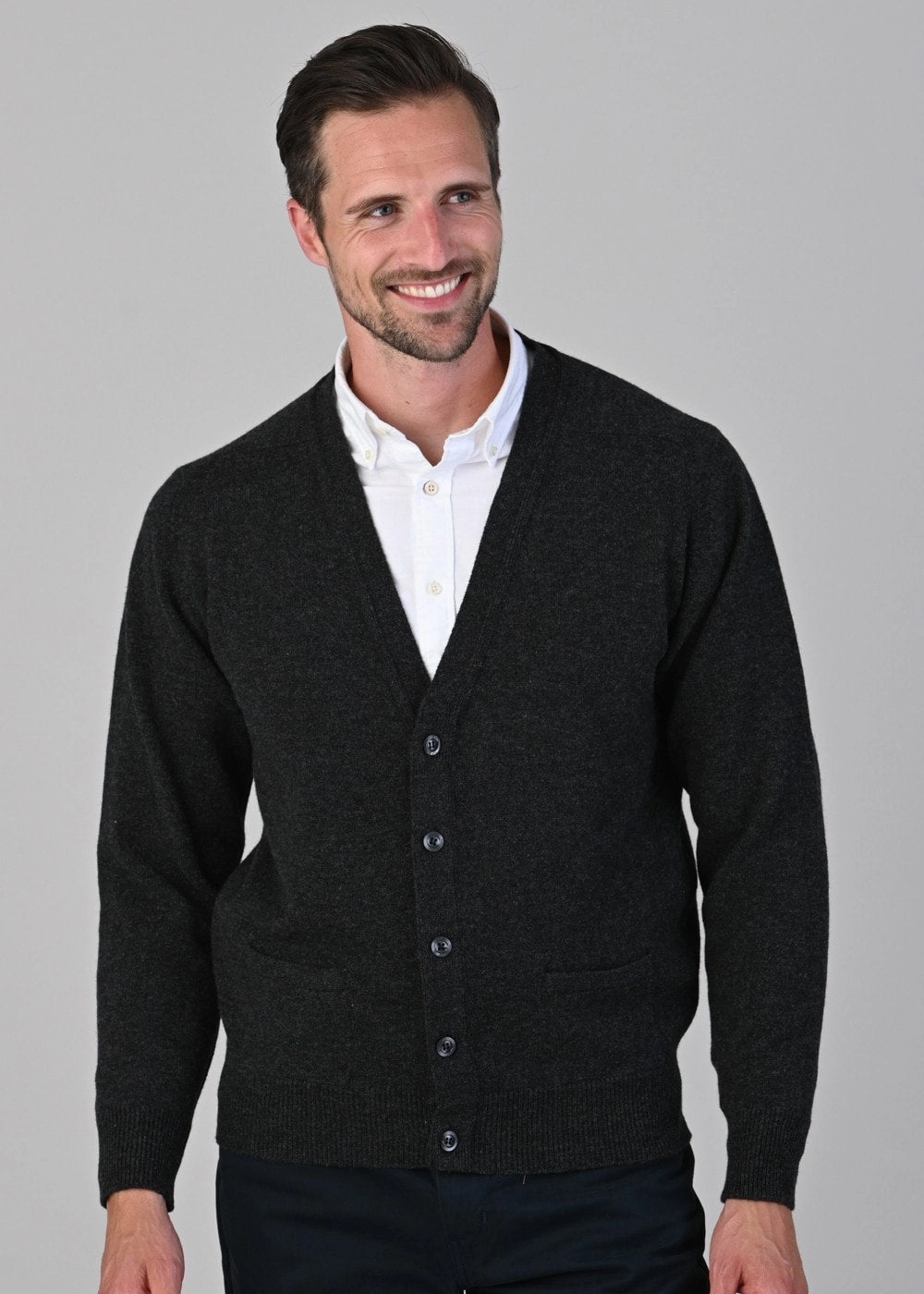 Clearance Event Leven 2 Ply Lambswool Cardigan