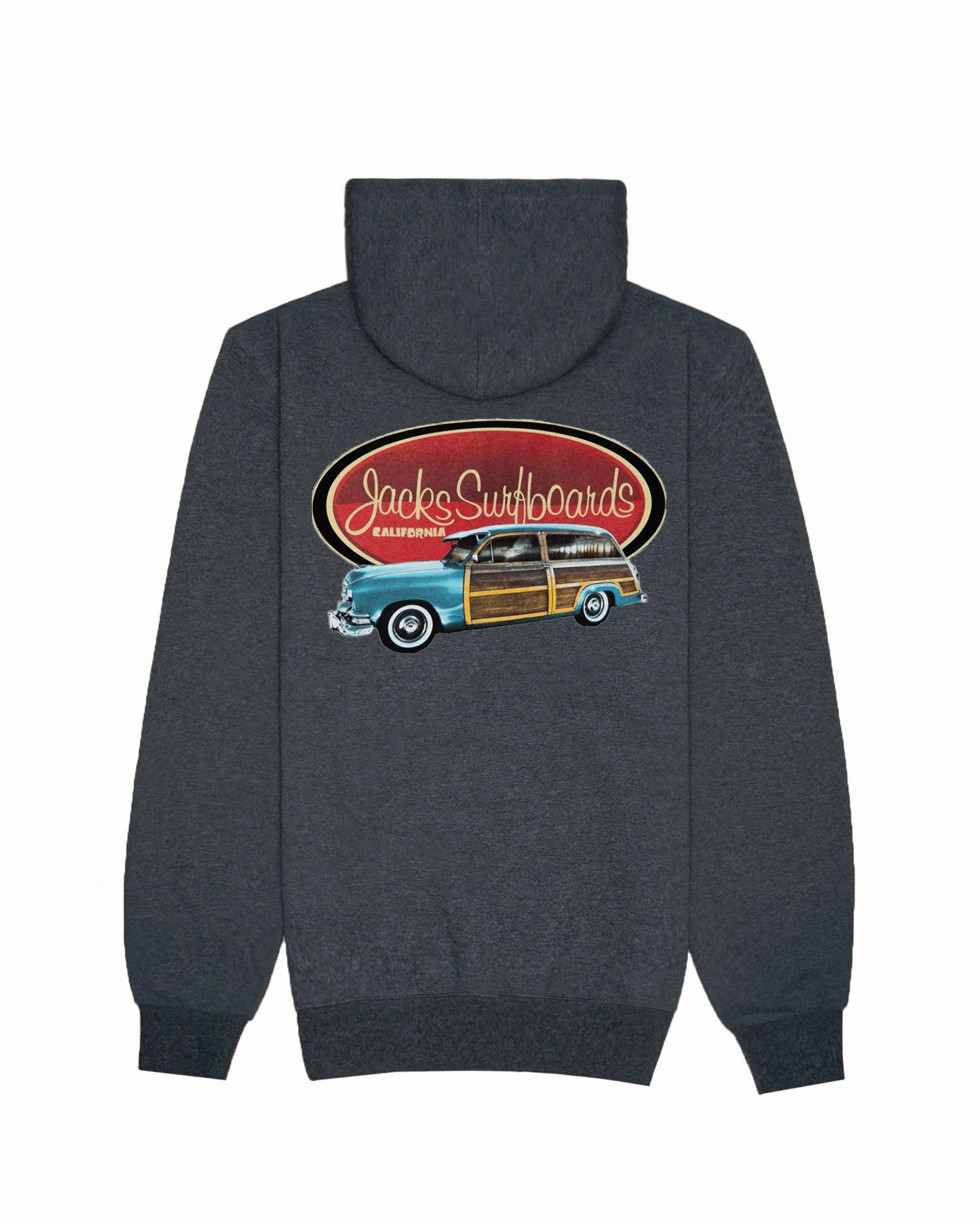 Country Squire Classic Pullover Hoodie - Heather Charcoal Exclusive Online Deal