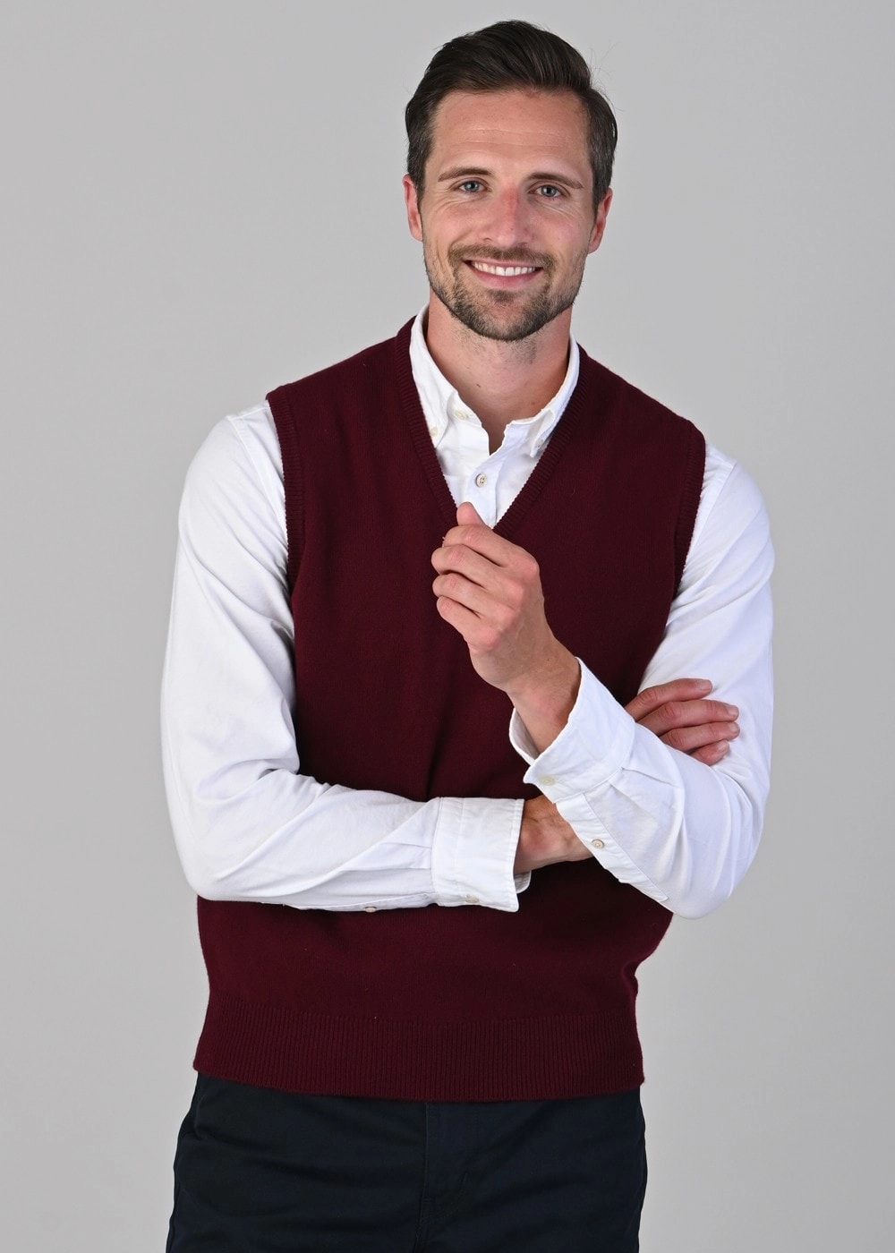 Leven 2 Ply Lambswool Slipover Shop Grab Savings