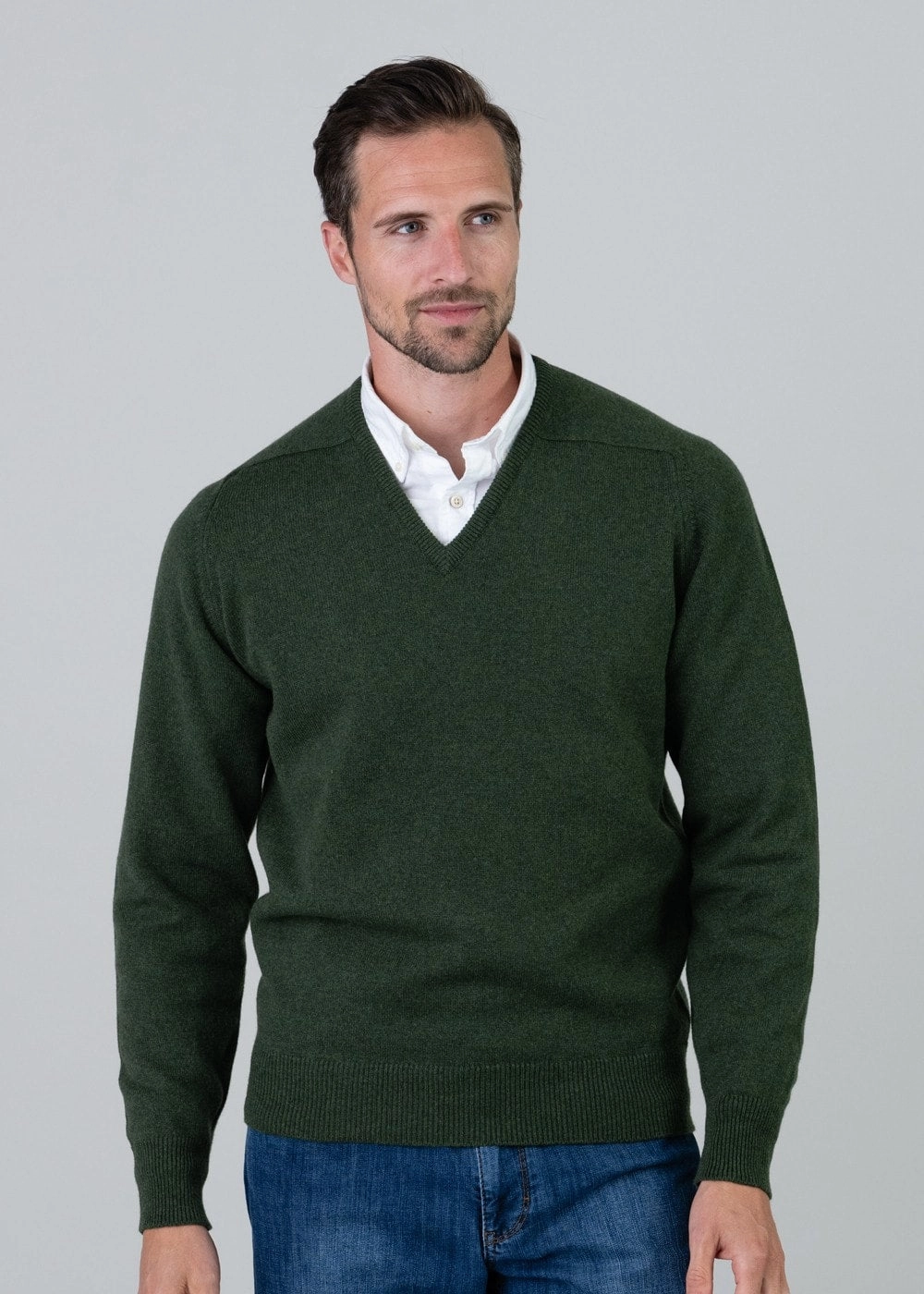 Today Only Savings Leven 2 Ply Lambswool V-Neck Plus Size