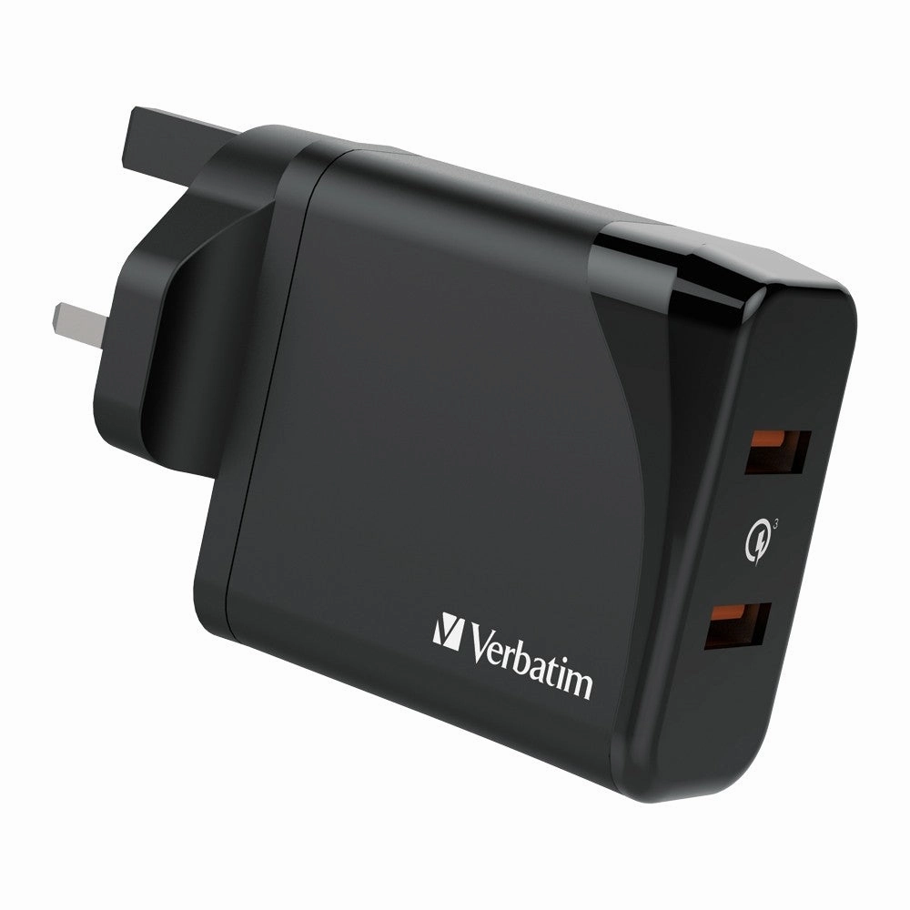 Verbatim 66346 Dual Ports 36W Qc3.0 Charger Exclusive Deal Inside