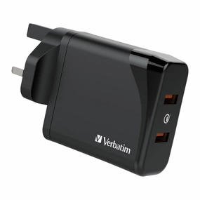 Verbatim 66346 Dual Ports 36W Qc3.0 Charger Exclusive Deal Inside