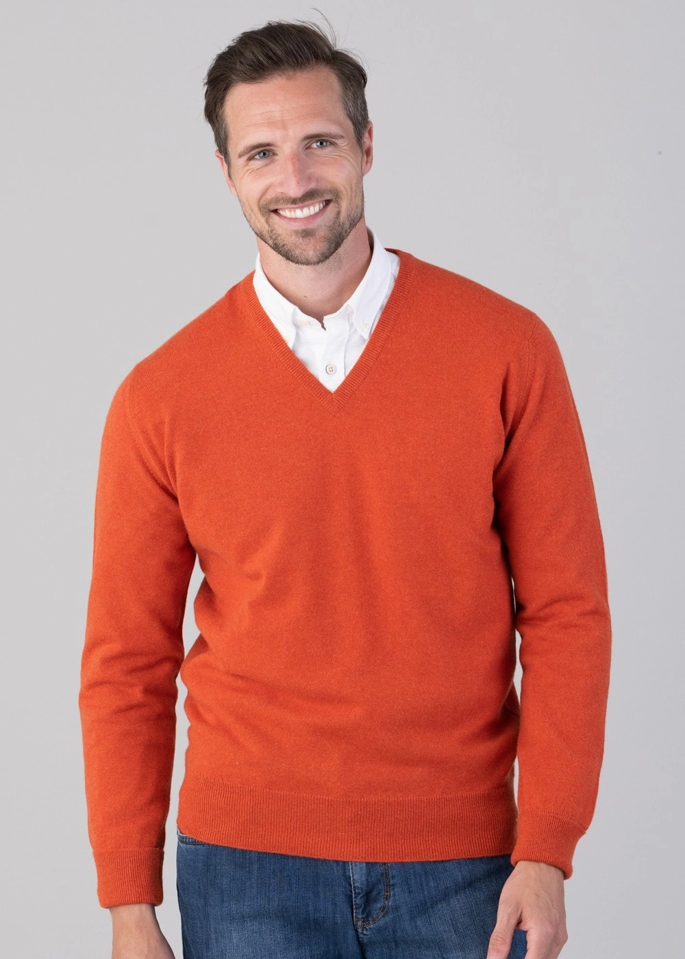 Oxton 1 Ply Cashmere V-Neck Grab the Deal Now MustHave Deal