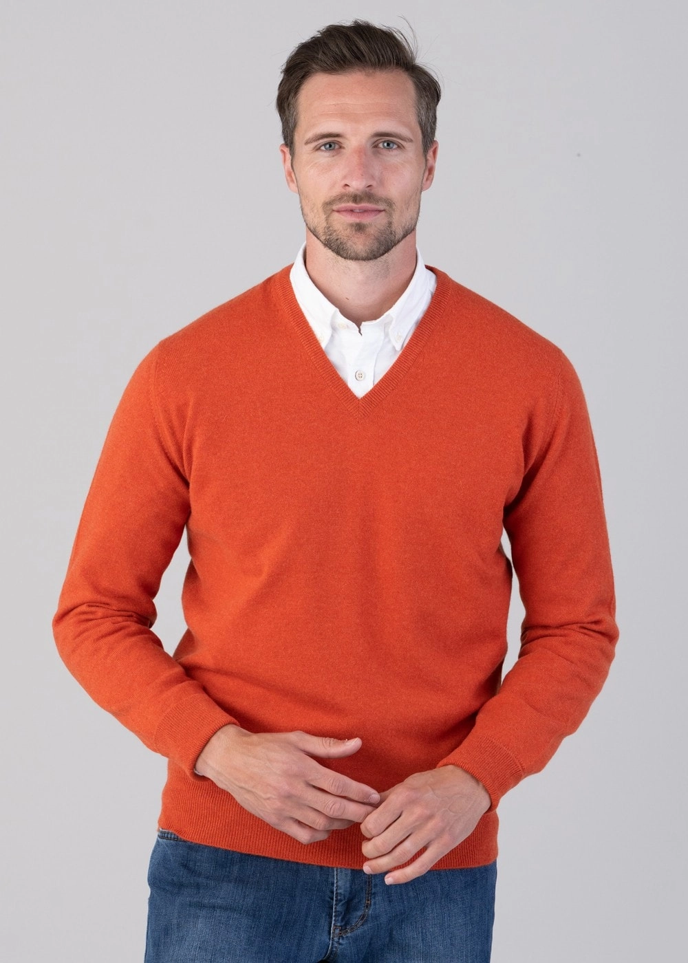 Exclusive Online Discount Oxton 1 Ply Cashmere V-Neck
