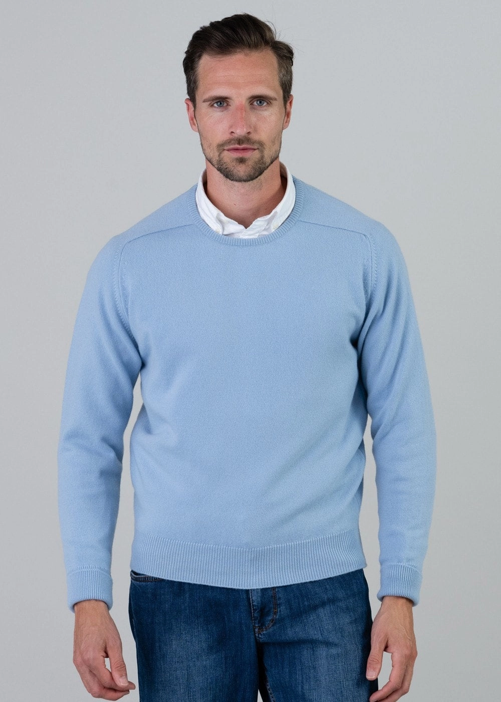 Melrose 2 Ply Cashmere Crew Neck Mega Hot Offer