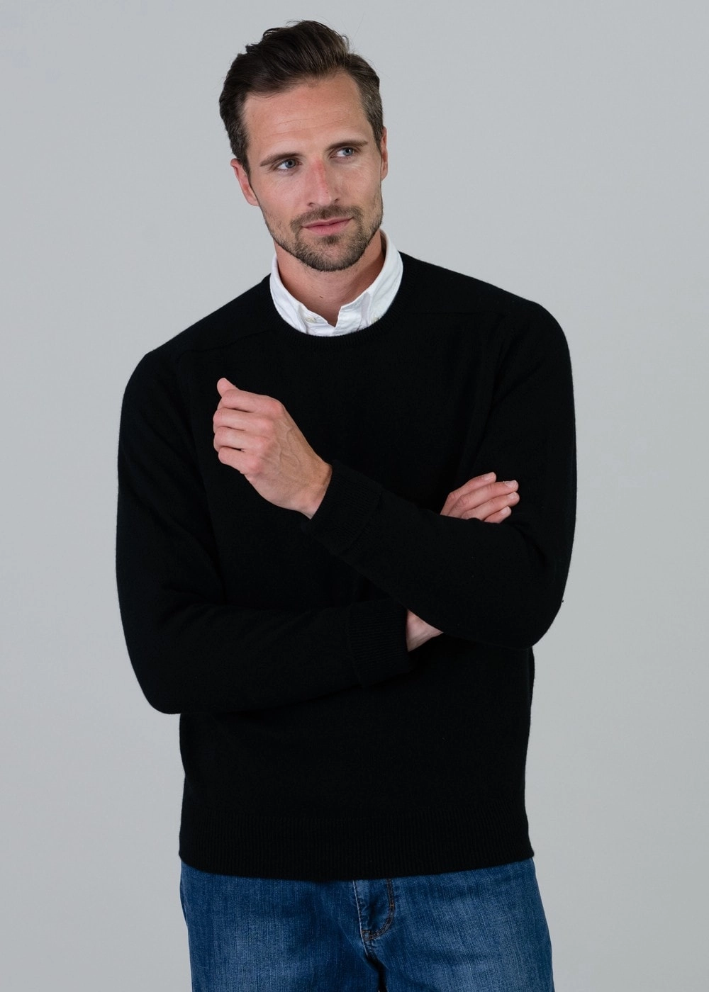 Melrose 2 Ply Cashmere Crew Neck Big Savings Today